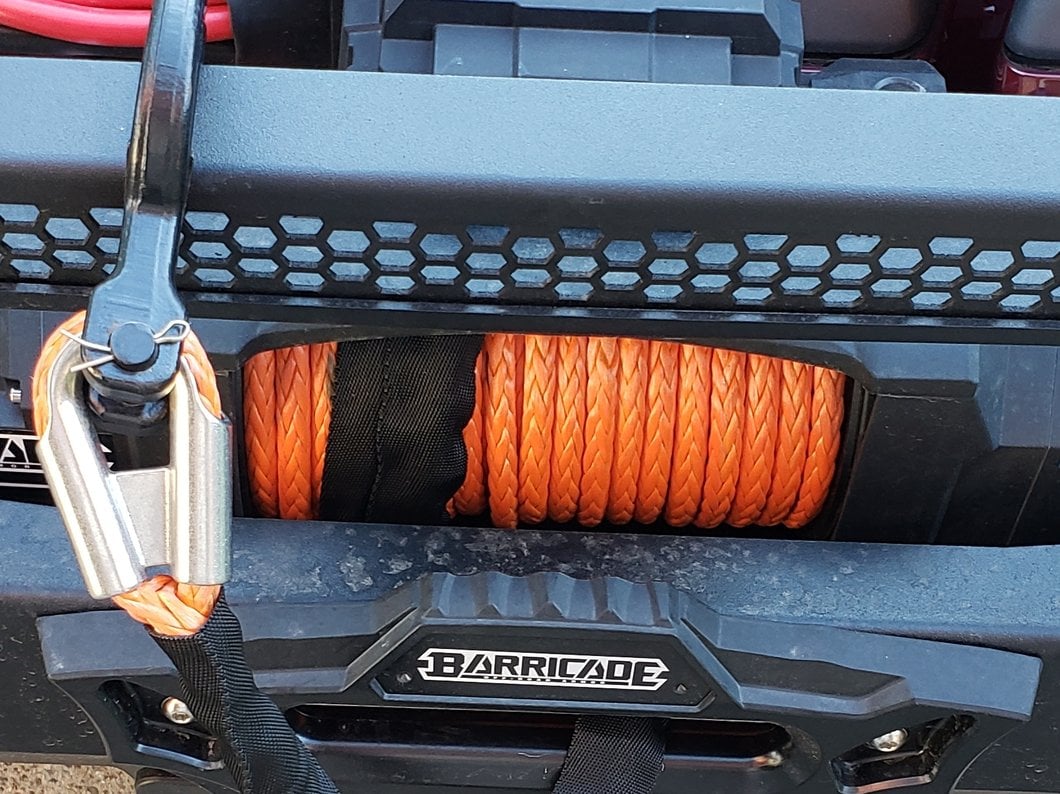 Barricade 12,500 lb. HD Winch with Synthetic Rope and Wireless Control (Universal; Some Adaptation May Be Required)