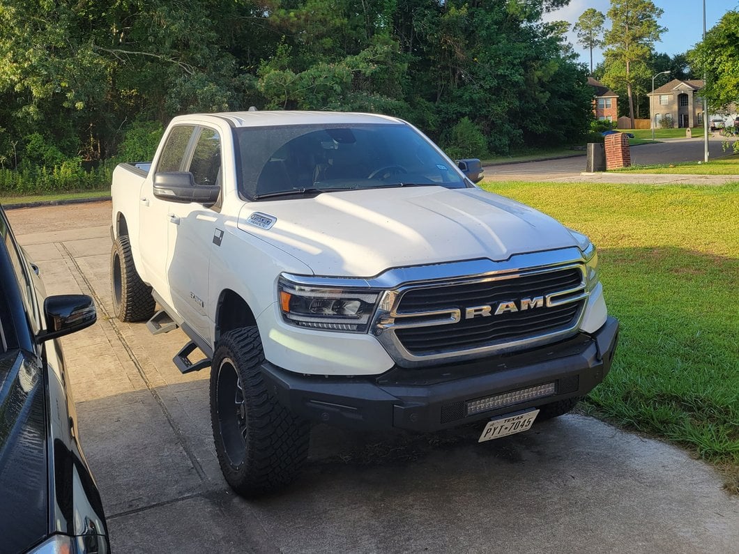 Barricade Extreme HD Modular Front Bumper with LED DRL (19-24 RAM 1500, Excluding Rebel & TRX)