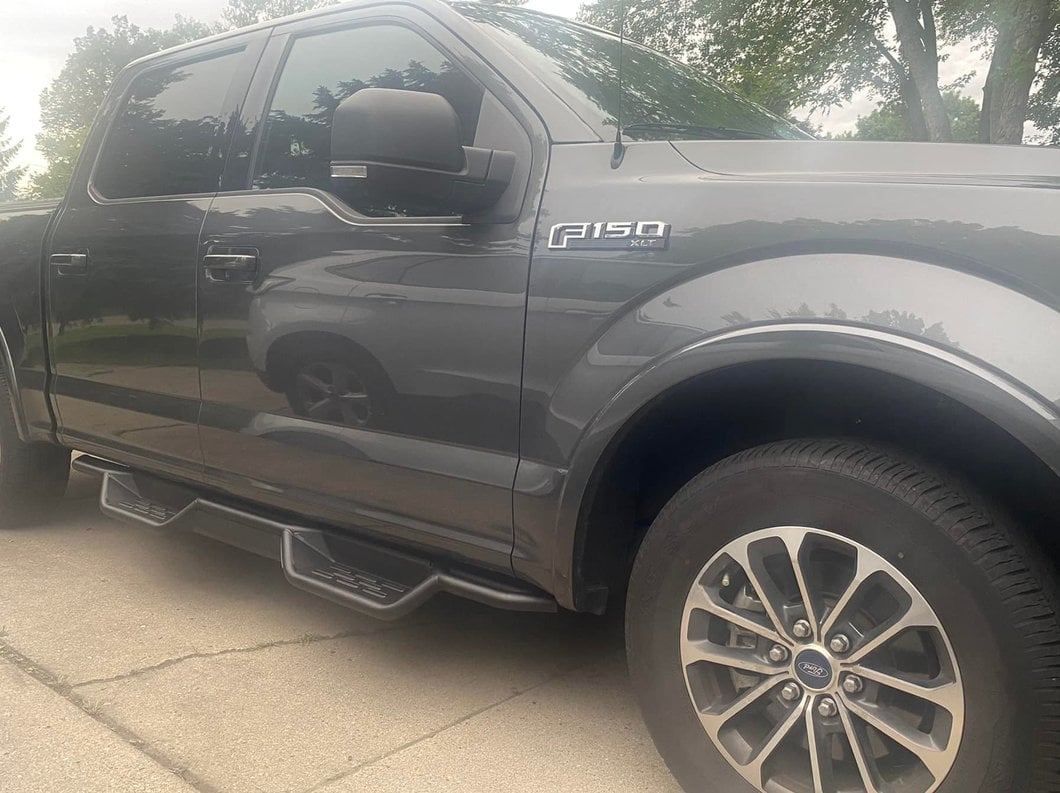 Barricade HD Drop Side Step Bars (15-25 F-150 SuperCab, SuperCrew)
