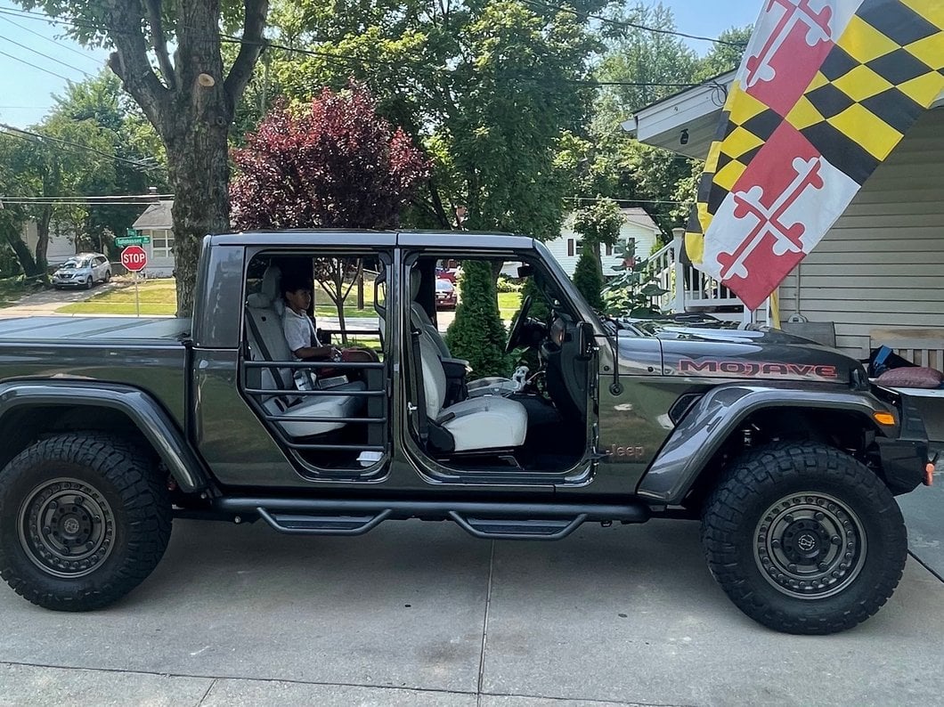 Barricade Tubular Adventure Doors; Rear (20-25 Jeep Gladiator JT)