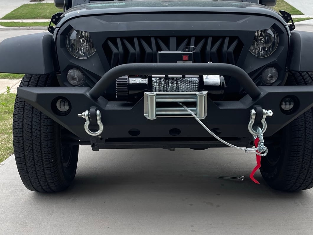 Barricade 10,000 lb. Winch with Wireless Control (Universal; Some Adaptation May Be Required)