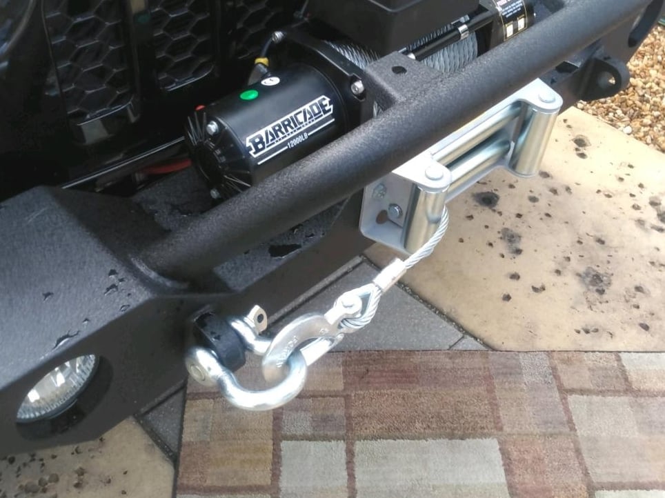 Barricade 12,000 lb. Winch (Universal; Some Adaptation May Be Required)
