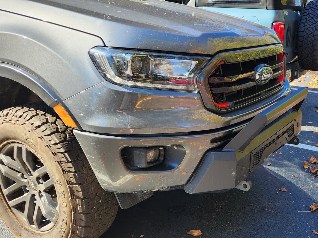 Barricade HD Stubby Front Bumper with Winch Mount (19-23 Ranger)