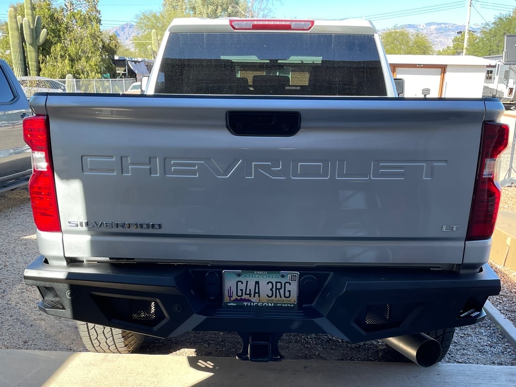 Barricade HD Off-Road Rear Bumper (20-25 Silverado 2500 HD)