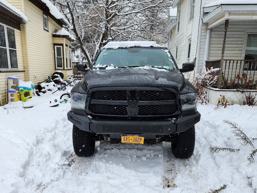 Barricade HD Modular Front Bumper with Skid Plate (13-18 RAM 1500, Excluding Rebel)