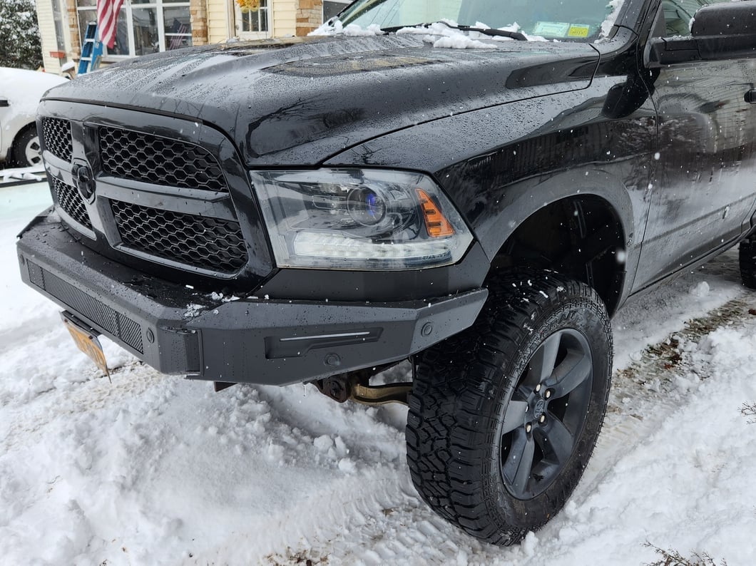 Barricade HD Modular Front Bumper with Skid Plate (13-18 RAM 1500, Excluding Rebel)