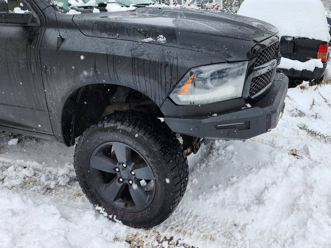Barricade HD Modular Front Bumper with Skid Plate (13-18 RAM 1500, Excluding Rebel)