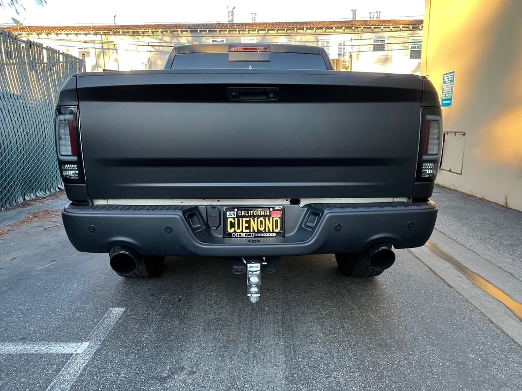 Barricade Extreme HD Rear Bumper; Textured Black (10-24 RAM 2500)