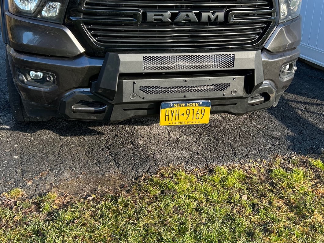 Barricade HD Stubby Front Bumper (19-24 RAM 1500, Excluding EcoDiesel, Rebel & TRX)