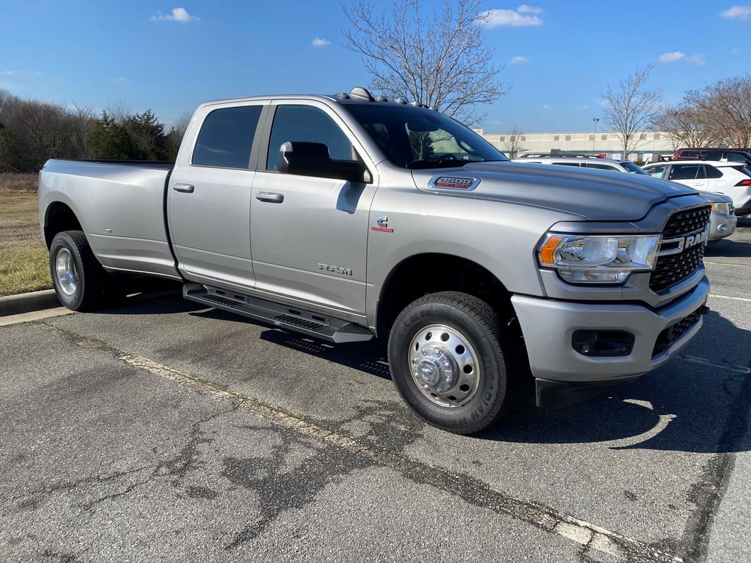 Barricade Steel Running Boards; Black (10-24 RAM 3500 Crew Cab)