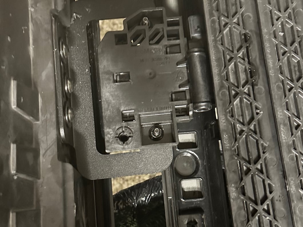 Barricade ACC Relocation Bracket for Barricade Extreme HD Front Bumpers Only (21-25 F-150, Excluding Raptor)