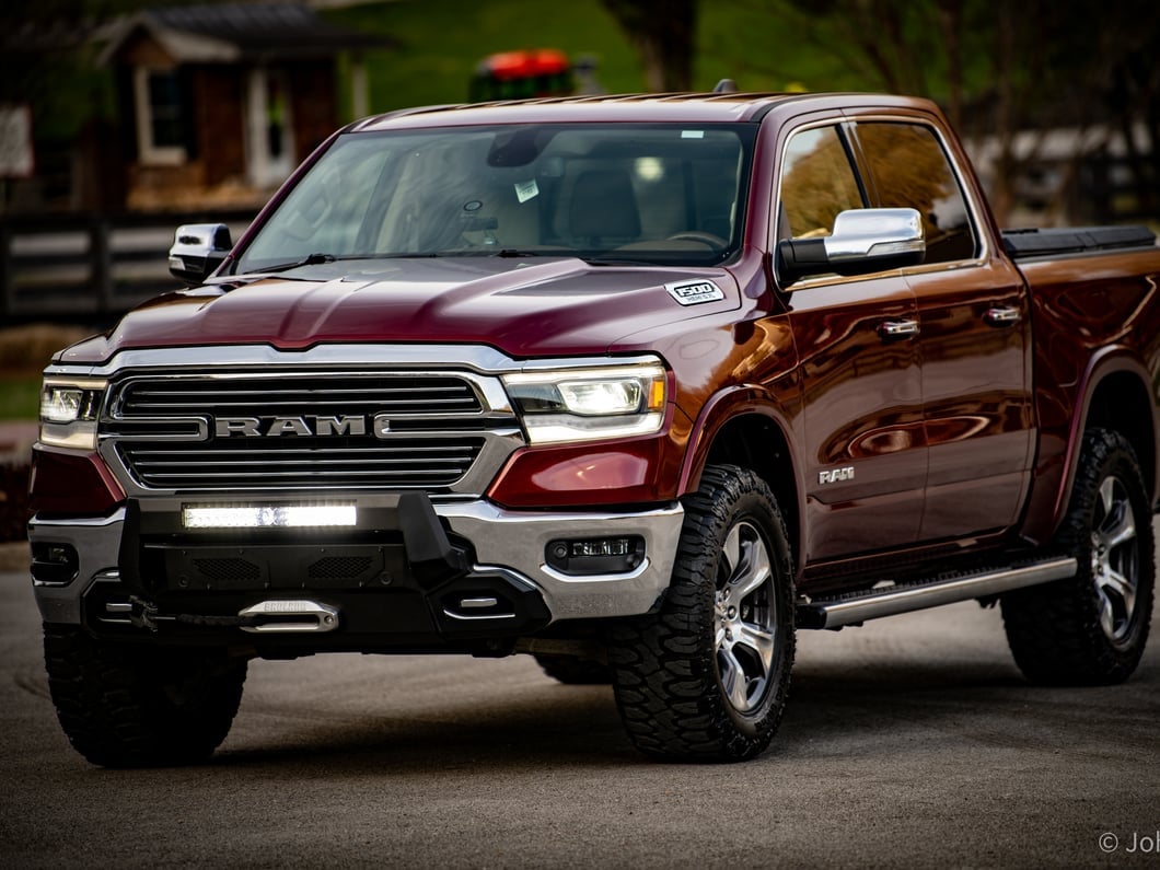 Barricade HD Stubby Front Bumper with Winch Mount (19-24 RAM 1500, Excluding EcoDiesel, Rebel & TRX)