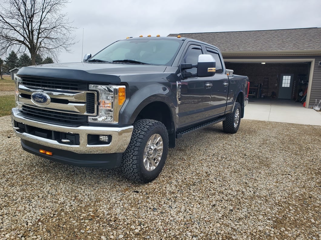 Barricade Rattler Running Boards; Black (17-25 F-250 Super Duty SuperCrew)