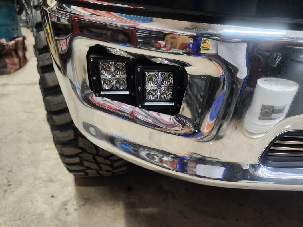 Barricade LED Fog Lights for Barricade Extreme HD Front Bumpers Only