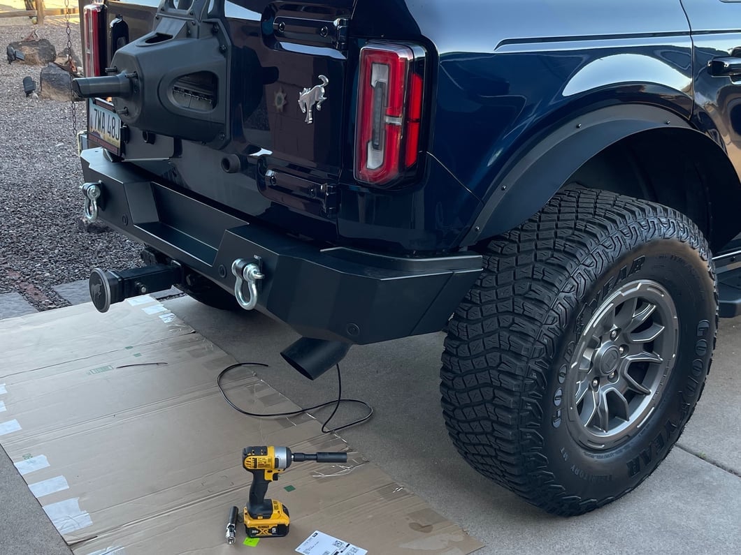Barricade Extreme HD Rear Bumper (21-25 Bronco, Excluding Raptor)