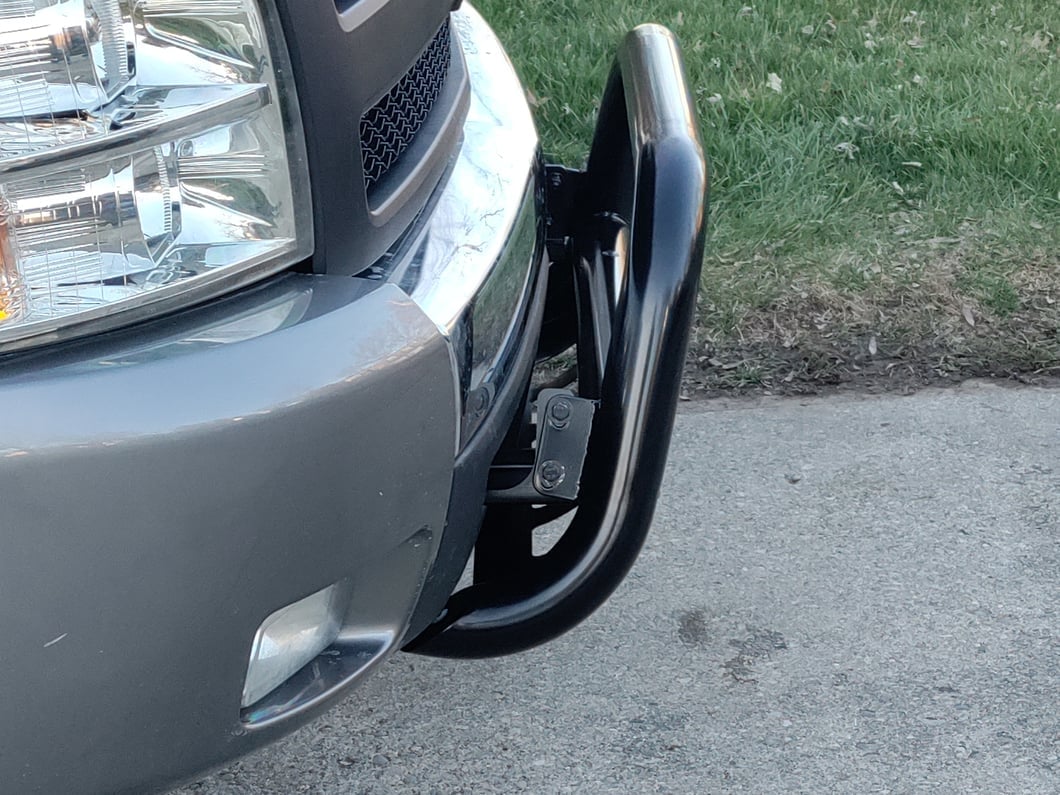 Barricade 3-Inch Bull Bar; Black (07-18 Silverado 1500)