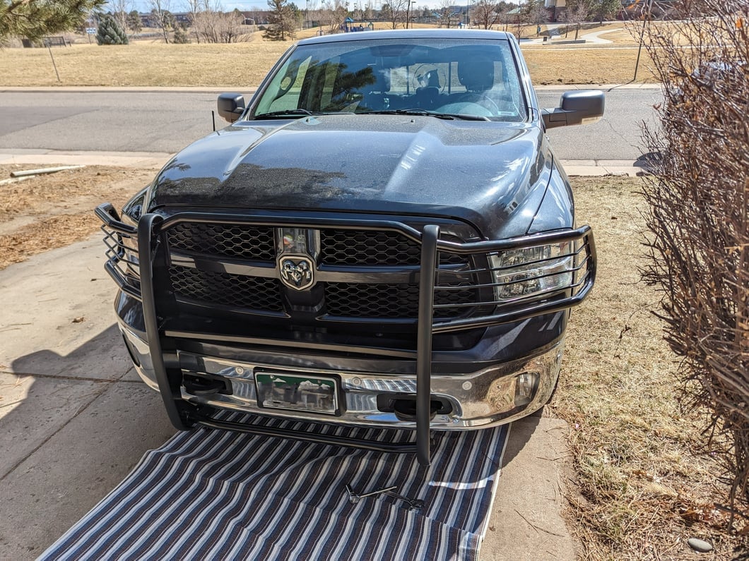 Barricade Modular Grille Guard; Black (09-18 RAM 1500, Excluding Rebel)