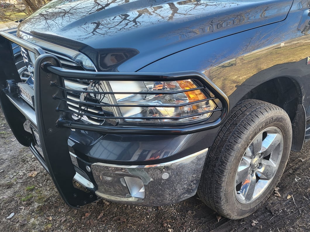 Barricade Modular Grille Guard; Black (09-18 RAM 1500, Excluding Rebel)