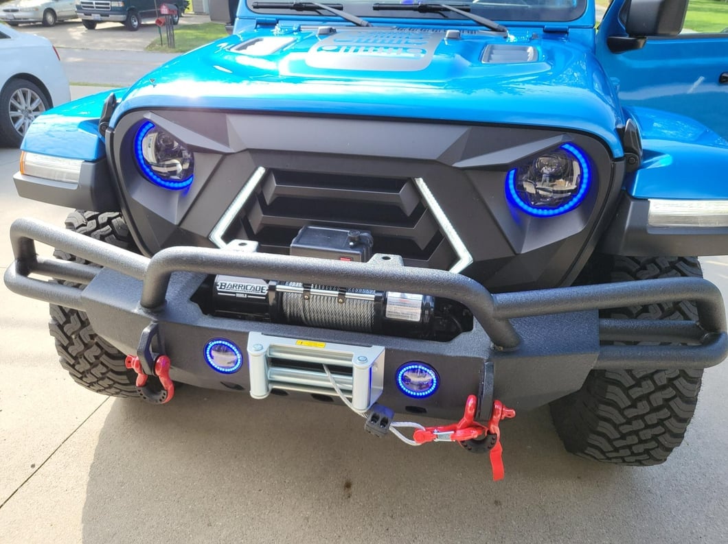 Barricade 9,500 lb. Winch with Wireless Control (Universal; Some Adaptation May Be Required)