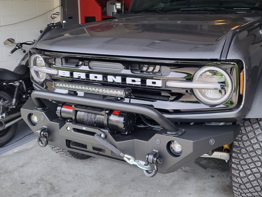 Barricade Trail Force HD Front Bumper (21-25 Bronco, Excluding Raptor)