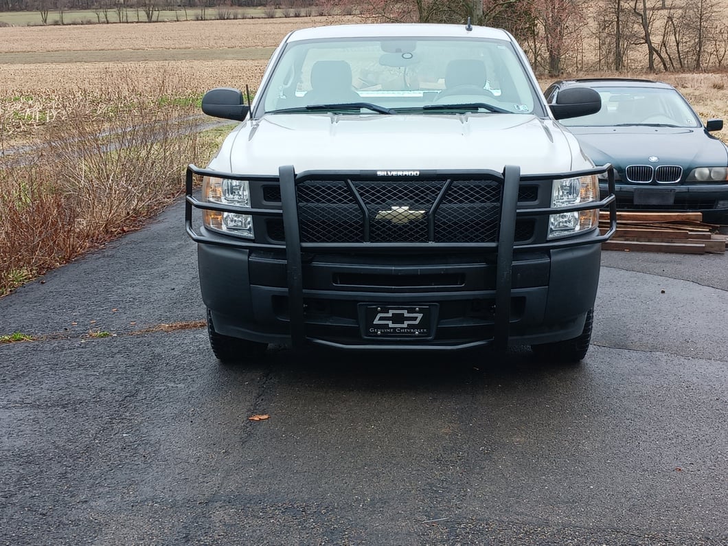 Barricade Modular Extreme HD Grille Guard; Black (07-13 Silverado 1500)