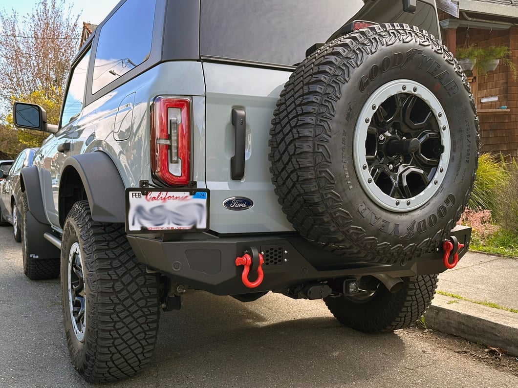 Barricade HD Rear Bumper (21-25 Bronco, Excluding Raptor)