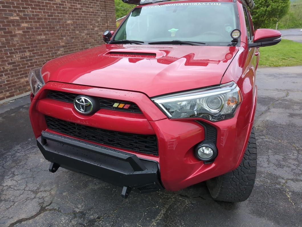 Barricade HD Stubby Front Bumper with Winch Mount (14-24 4Runner, Excluding Limited & Nightshade)