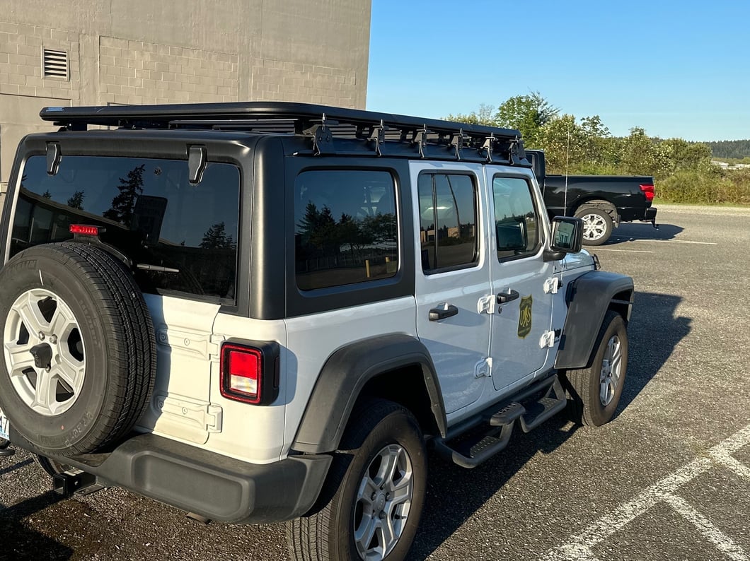 Barricade HD Roof Rack Full Length Extension Kit for Barricade HD Hard Top Roof Rack J142019-JL Only (18-25 Jeep Wrangler JL)