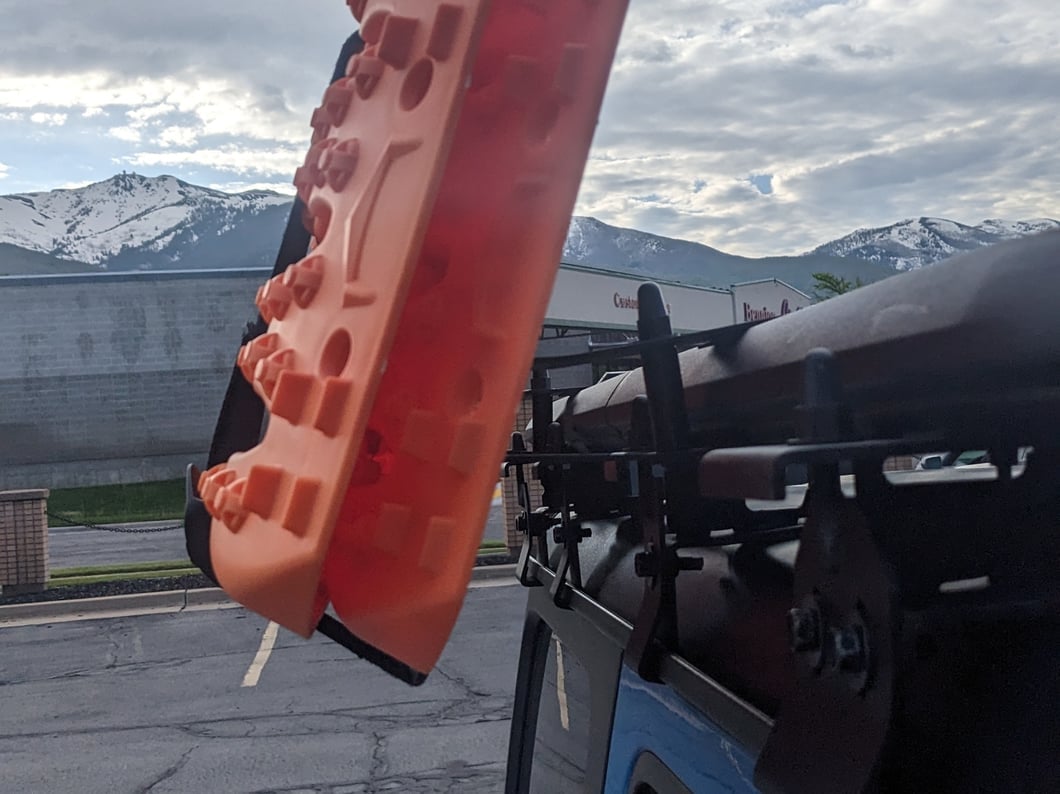 Barricade HD Roof Rack Traction Board Mount Kit for Barricade HD Hard Top Roof Rack J142019-JL Only (18-25 Jeep Wrangler JL)