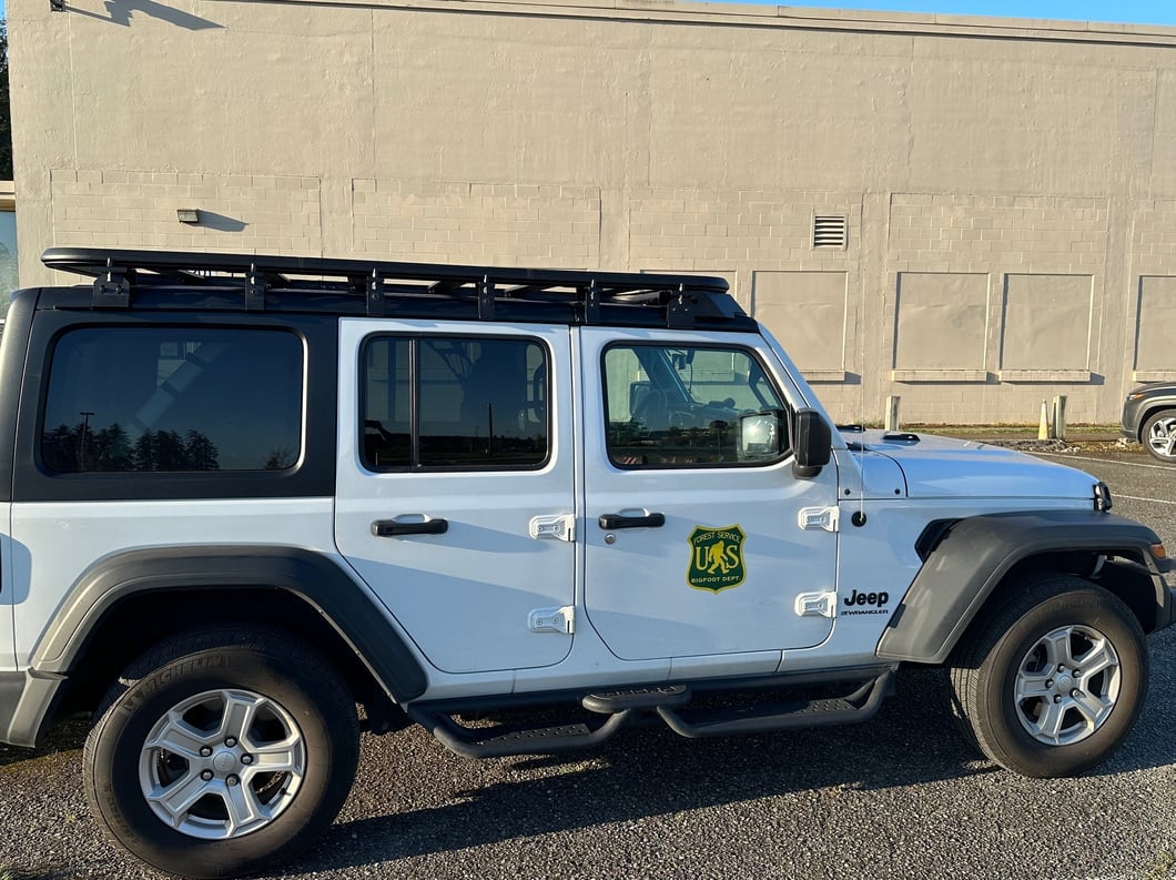 Barricade HD Roof Rack Full Length Extension Kit for Barricade HD Hard Top Roof Rack J142019-JL Only (18-25 Jeep Wrangler JL)
