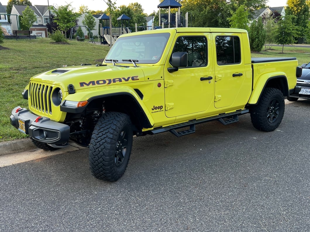 Barricade HD Overland Drop Side Step Bars (20-25 Jeep Gladiator JT)