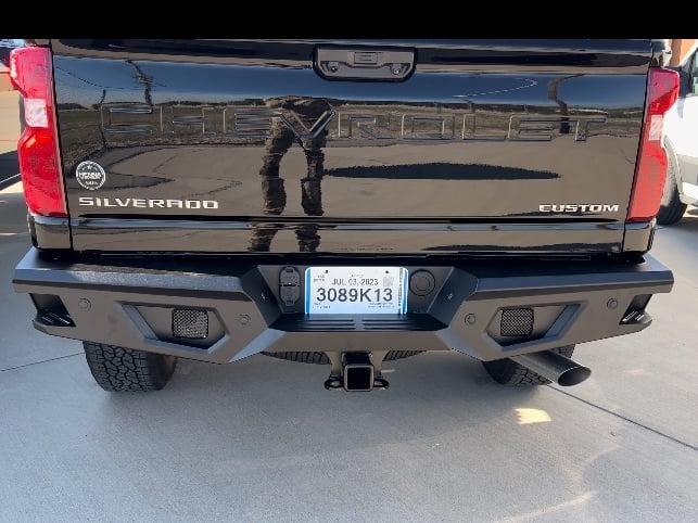 Barricade HD Off-Road Rear Bumper (20-25 Silverado 2500 HD)