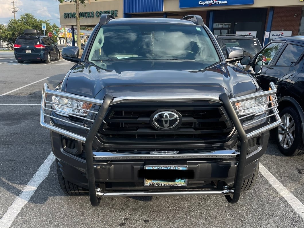 Barricade Brush Guard; Stainless Steel (16-23 Tacoma)