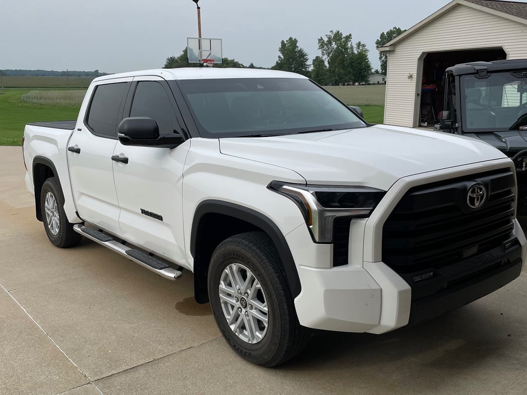 Barricade PNC Side Step Bars; Stainless Steel (22-25 Tundra CrewMax)