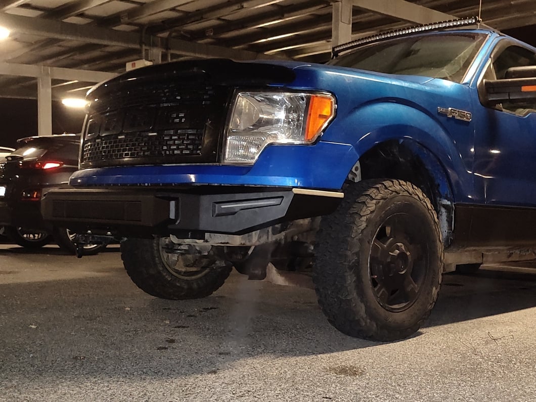 Barricade HD Modular Front Bumper (09-14 F-150, Excluding Raptor)