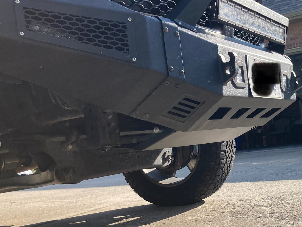 Barricade Skid Plate for Barricade HD Off-Road Front Bumper R109951 Only (13-18 RAM 1500, Excluding Rebel)