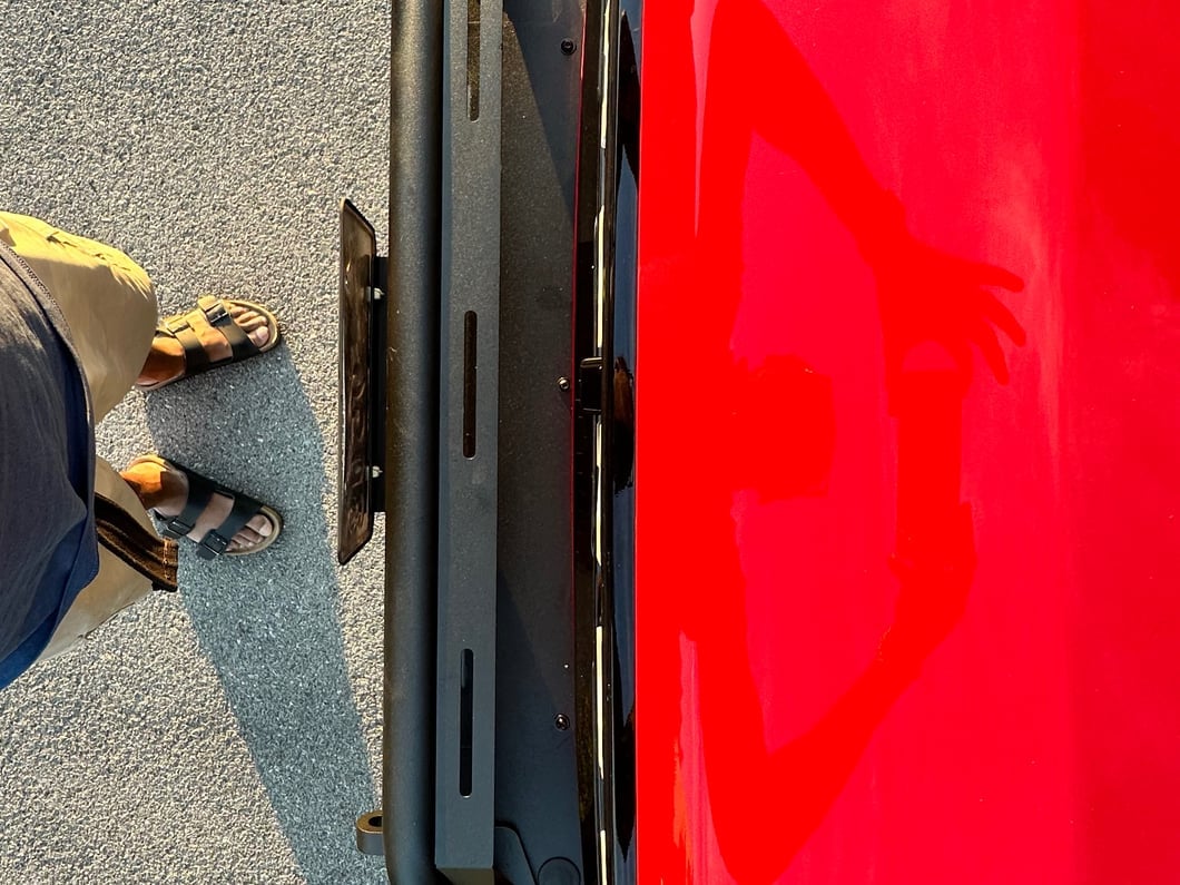 Barricade HD Plate Style Full Width Front Bumper with LED Fog Lights (21-25 Bronco, Excluding Raptor)