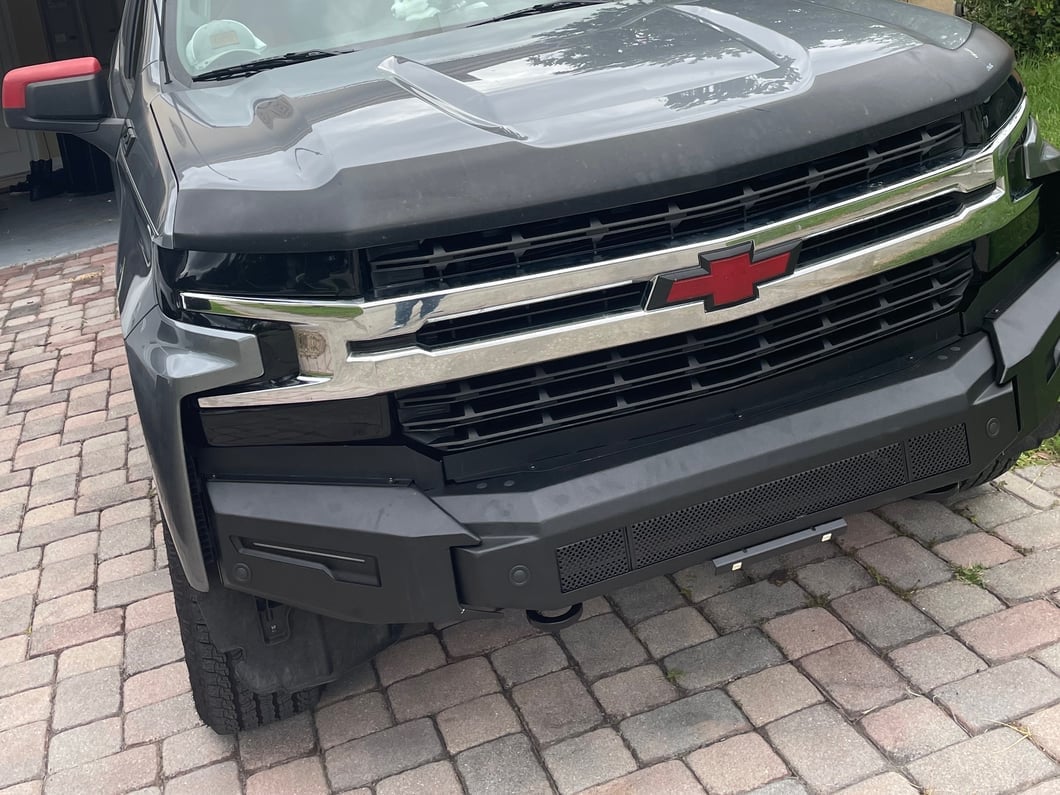 Barricade Extreme HD Modular Front Bumper with LED DRL (19-21 Silverado 1500)