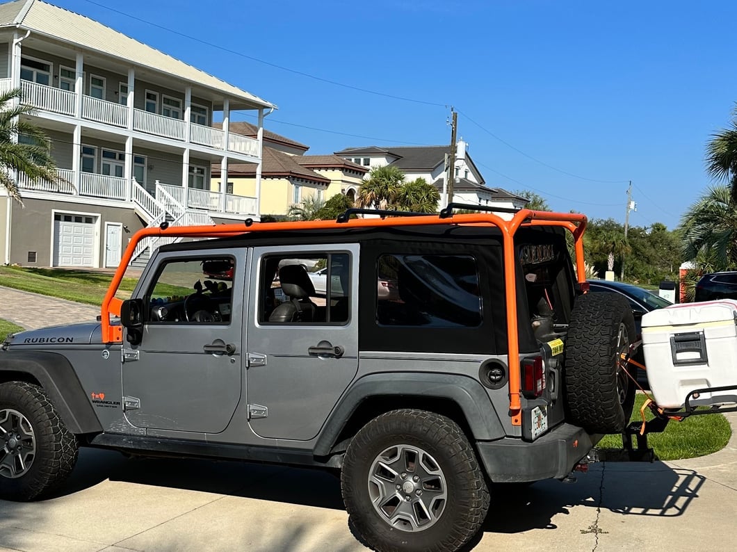 Barricade Replacement Roof Rack Hardware Kit for J100173 Only (07-18 Jeep Wrangler JK 4-Door)