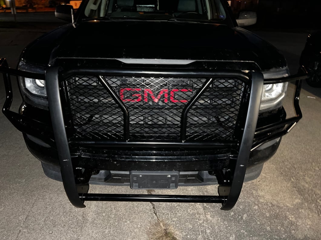 Barricade Modular Extreme HD Grille Guard; Black (14-18 Sierra 1500)