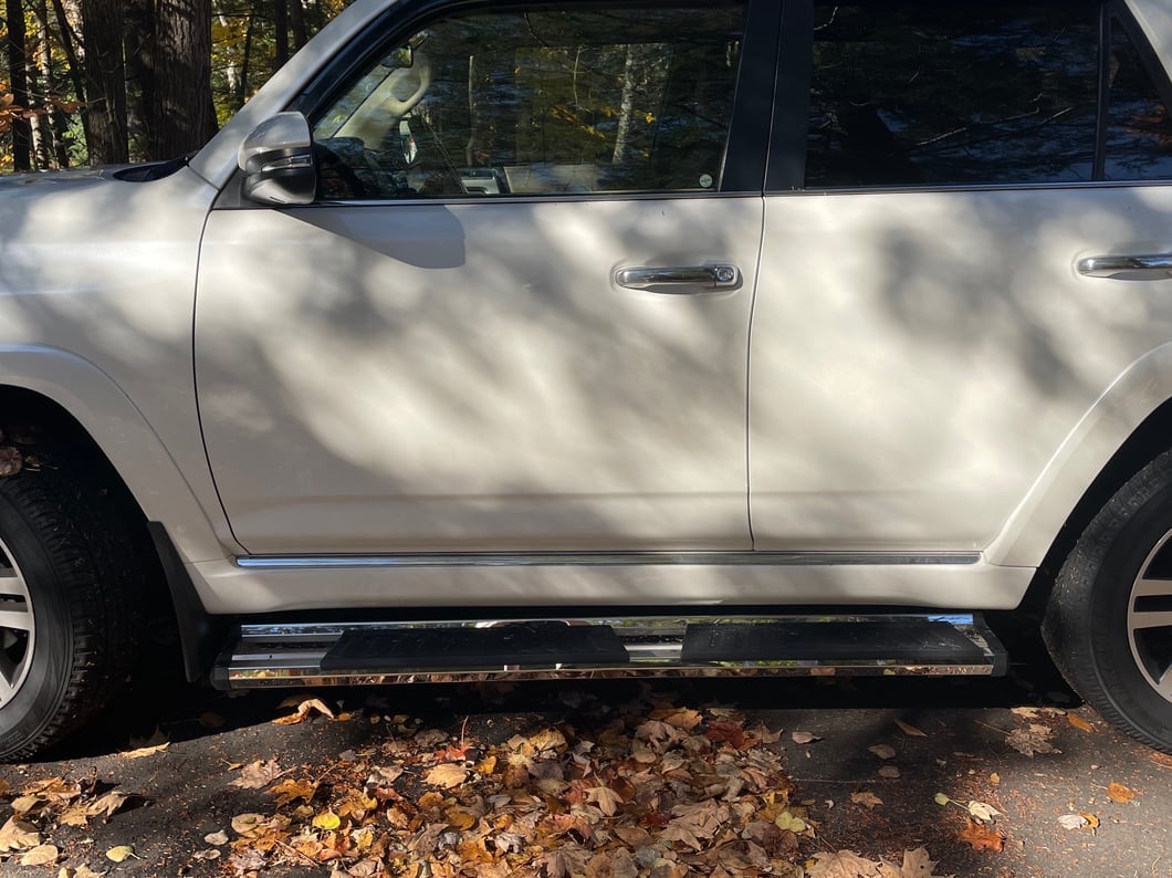 Barricade S6 Running Boards; Stainless Steel (10-13 4Runner SR5; 10-24 4Runner Limited, Nightshade, TRD Sport)