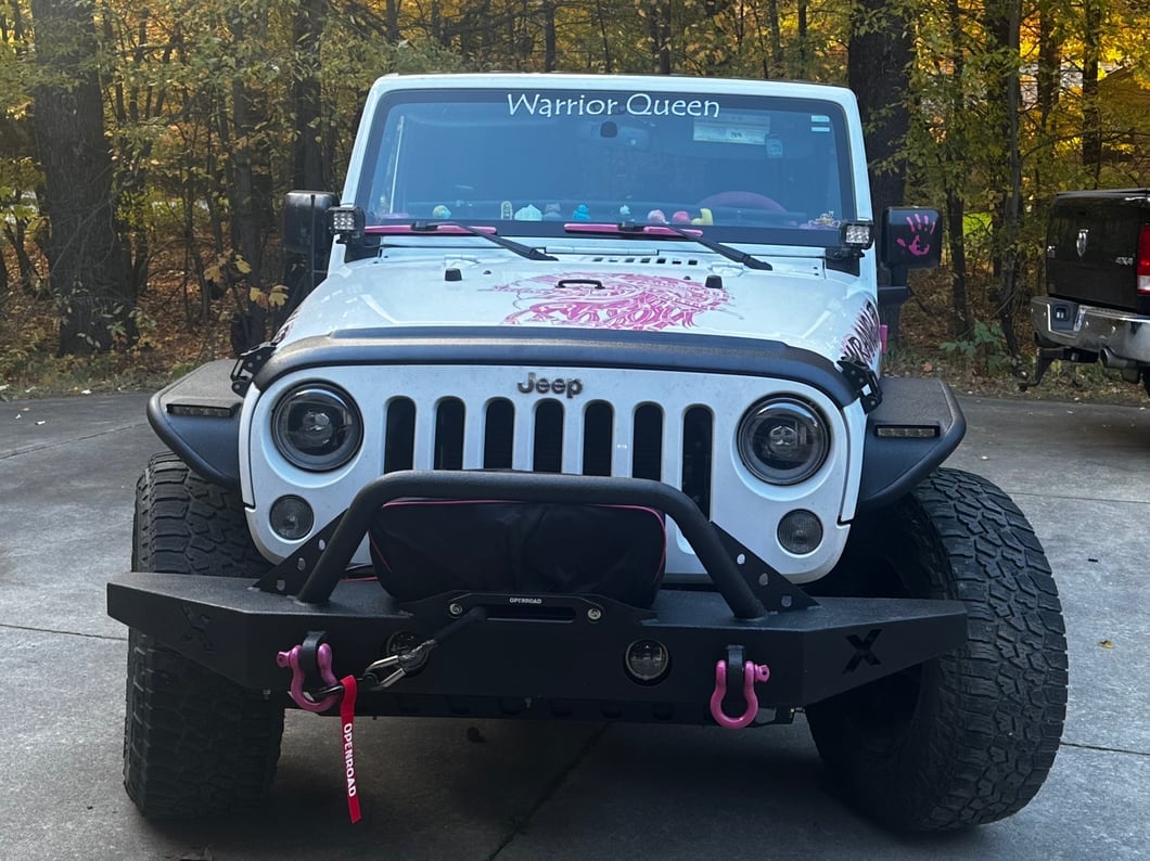 Barricade Replacement Bumper Hardware Kit for J100291 Only (07-18 Jeep Wrangler JK)