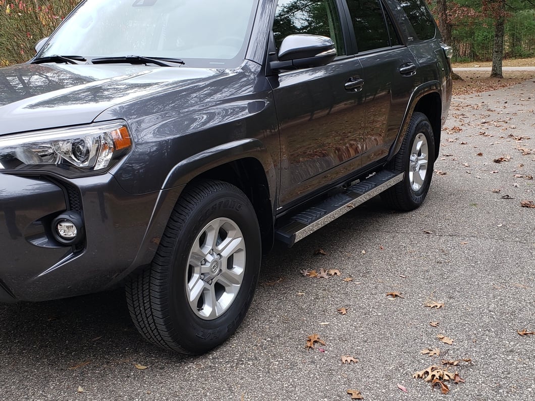 Barricade S6 Running Boards; Stainless Steel (10-24 4Runner, Excluding Limited, Nightshade, TRD Sport & 10-13 SR5)