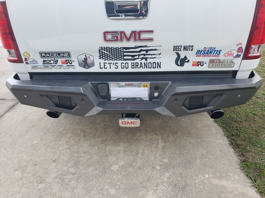 Barricade HD Off-Road Rear Bumper (07-13 Sierra 1500)