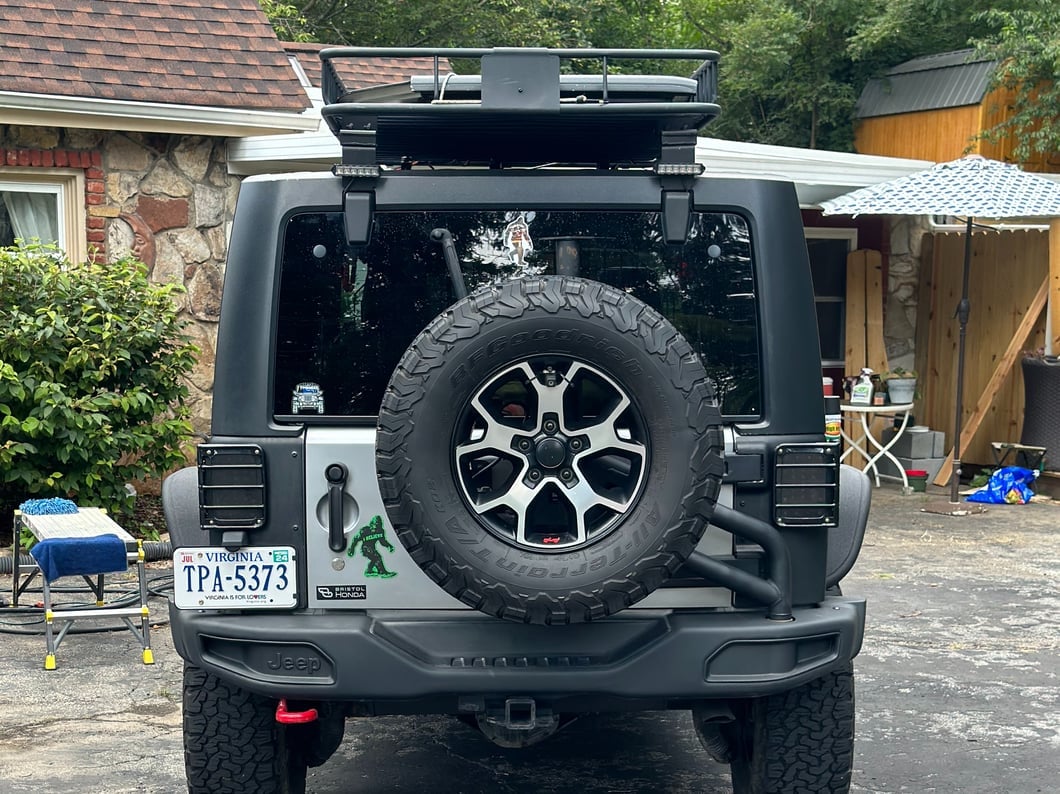 Barricade Replacement Roof Basket Hardware Kit for J116279 Only (07-18 Jeep Wrangler JK)