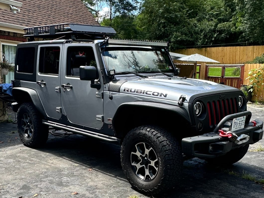 Barricade Replacement Roof Basket Hardware Kit for J116279 Only (07-18 Jeep Wrangler JK)