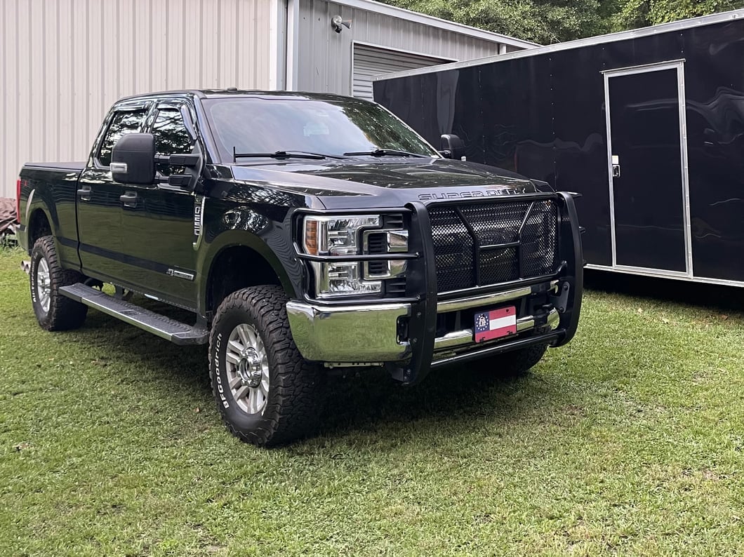 Barricade Extreme HD Grille Guard; Black (17-22 F-350 Super Duty)