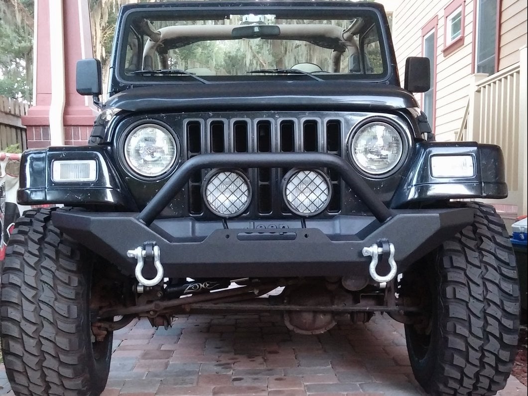 Barricade Trail Force HD Front Bumper (87-06 Jeep Wrangler YJ & TJ)