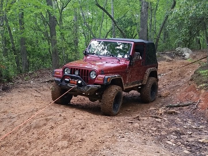 Barricade 12,000 lb. Winch with Synthetic Rope (Universal; Some Adaptation May Be Required)