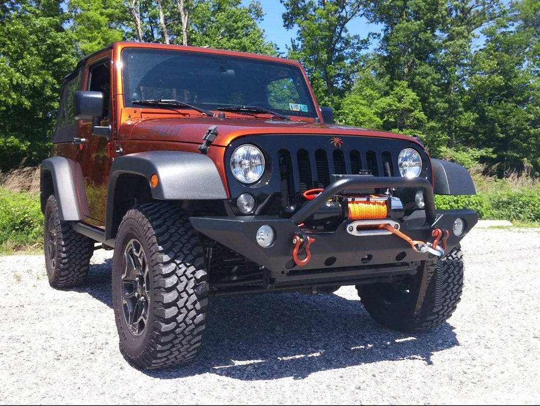 Barricade 12,000 lb. Winch with Synthetic Rope (Universal; Some Adaptation May Be Required)